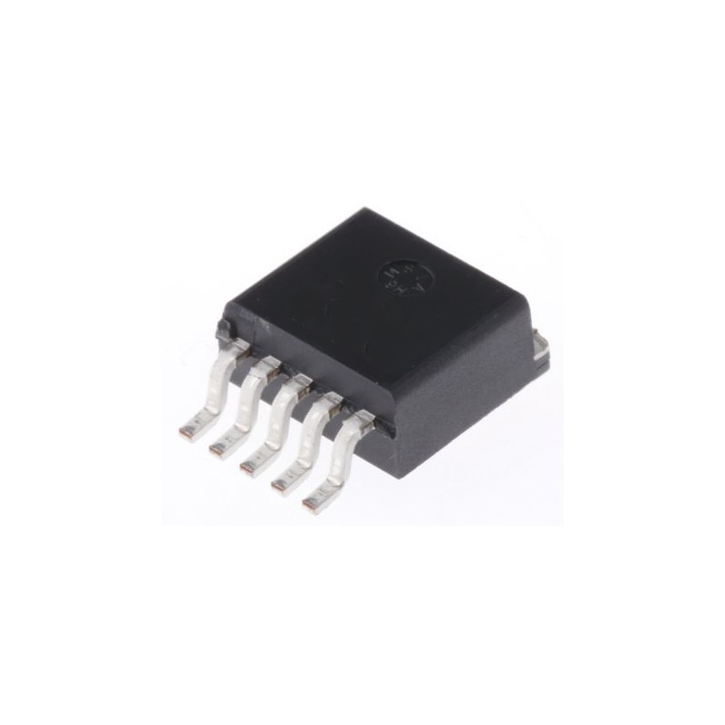5 pcs - ON Semiconductor LM2576D2T-15G, 1 Buck Boost Switching, Switching Regulator 3A, 15 (Typ.) V, 52 kHz 5-Pin, D2PAK