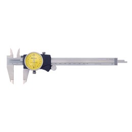 1 pcs - Mitutoyo 150mm, 6in Dial Caliper Caliper 0.02 mm Resolution, Imperial, Metric