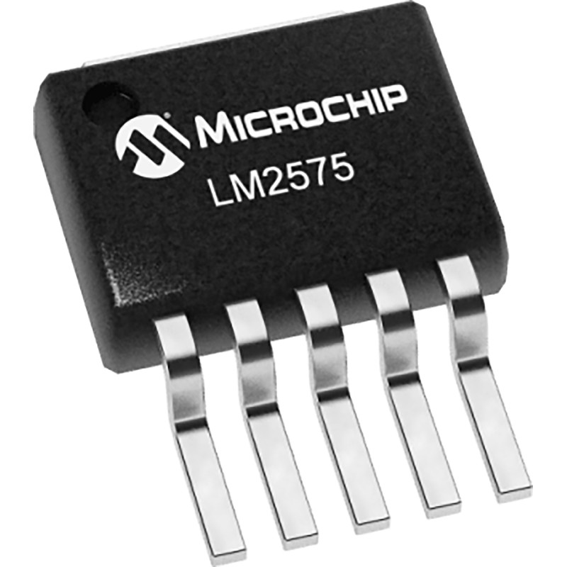 5 pcs - Microchip, LM2575WU Adjustable Switching Regulator, 1-Channel 1A Adjustable 5-Pin, D2PAK