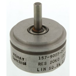 5 pcs - Vishay 20kΩ Rotary Potentiometer 1-Gang Servo Mount, 157S203MB9002