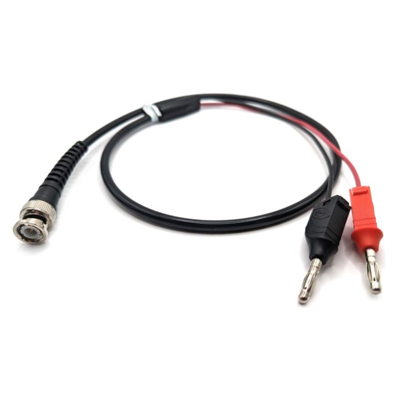 1 pcs - Mueller Electric Test Leads, 5A, 300V, Black, Red, 1.5m Lead Length