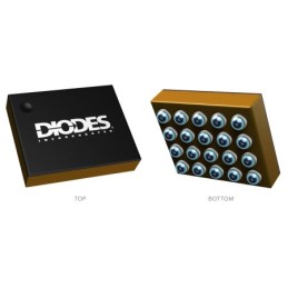 5 pcs - DiodesZetex AP72200CT20-7, Dual-Channel, Step-Down/Up DC-DC Converter, 2A 20-Pin, WLCSP-20