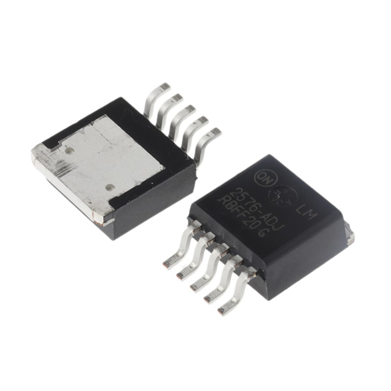 5 pcs - onsemi, LM2576D2T-ADJG Switching Regulator, 1-Channel 3A Adjustable 5-Pin, D2PAK