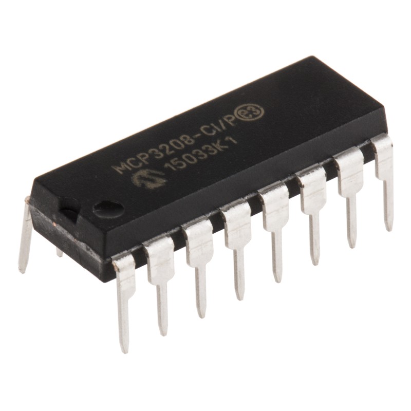 5 pcs - Microchip, Octal 12-bit- ADC 100ksps, 16-Pin PDIP
