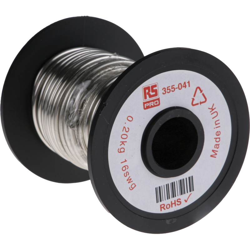 1 pcs - RS PRO Single Core 1.63mm diameter Copper Wire, 11.4m Long