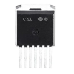 50 pcs - N-Channel MOSFET, 64 A, 1200 V, 7-Pin D2PAK Wolfspeed C3M0040120J1