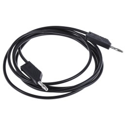 1 pcs - Hirschmann Test & Measurement, 16A, 60V dc, Black, 2m Lead Length