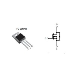 50 pcs - N-Channel MOSFET, 20 A, 800 V, 3-Pin TO-220AB Vishay SIHP24N80AEF-GE3