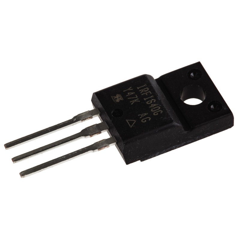 50 pcs - N-Channel MOSFET, 9.8 A, 200 V, 3-Pin TO-220FP Vishay IRFI640GPBF