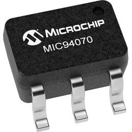 25 pcs - Microchip MIC94070YC6-TR, 1High Side, Load Power Switch IC 6-Pin, SC-70