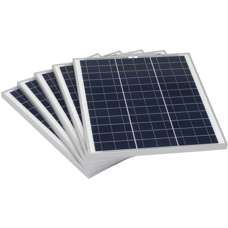 5 pcs - RS PRO 60W Polycrystalline solar panel
