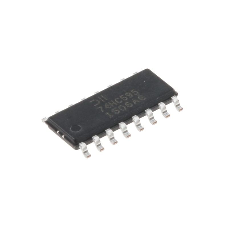 25 pcs - DiodesZetex 74HC595S16-13 8-stage Surface Mount Shift Register HC, 16-Pin SOIC