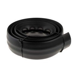 1 pcs - RS PRO 1.83m Black Cable Cover in PVC, 19mm Inside dia.