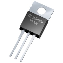 50 pcs - Silicon N-Channel MOSFET, 44 A, 300 V, 3-Pin TO-220 Infineon IPP410N30NAKSA1