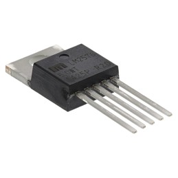 5 pcs - Microchip LM2576-5.0WT, 1-Channel, Step Down DC-DC Converter 5-Pin, TO-220