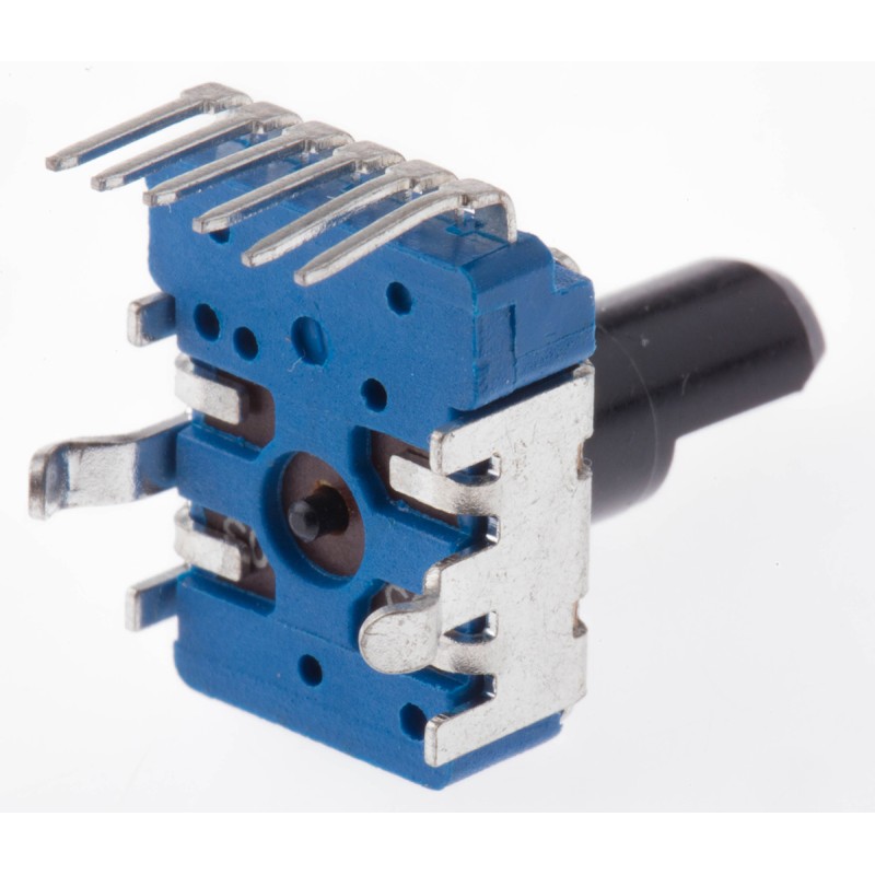 10 pcs - Bourns 50kΩ Rotary Potentiometer 2-Gang Through Hole, PTV112-4420A-B503