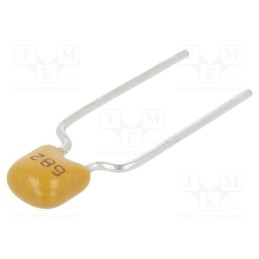 10 pcs x SR PASSIVES - CT40805B682K500F3R - Capacitor: ceramic, 6.8nF, 50V, X7R, ±10%, THT, 5mm