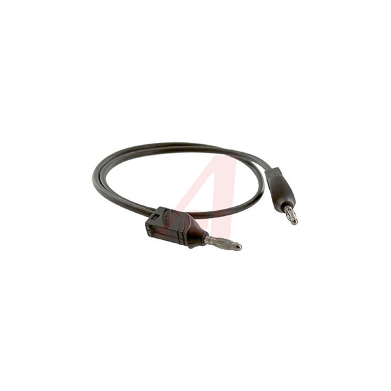 1 pcs - Mueller Electric, 20A, 3kV, Black, 500mm Lead Length