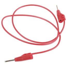1 pcs - Hirschmann Test & Measurement Test lead, 6A, 60V dc, Red, 50cm Lead Length