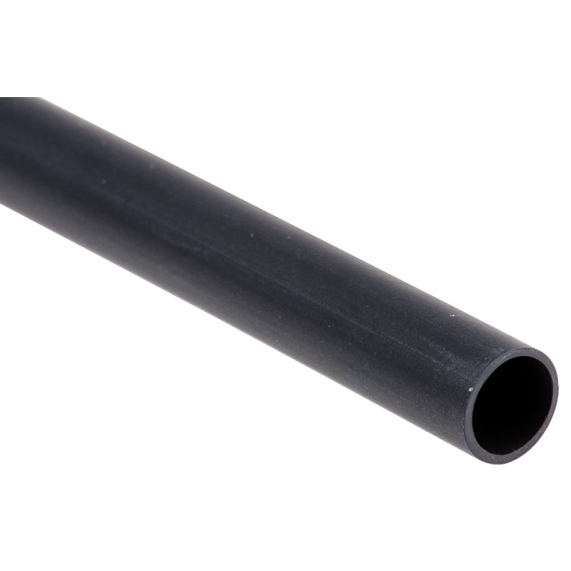 1 pcs - TE Connectivity Adhesive Lined Heat Shrink Tubing, Black 4.5mm Sleeve Dia. x 1.2m Length 3:1 Ratio, ATUM Series