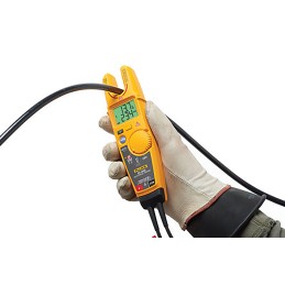 1 pcs - Fluke T6-1000, LCD Voltage tester, 1000V, Battery Powered, CAT III 1000V With RS Calibration