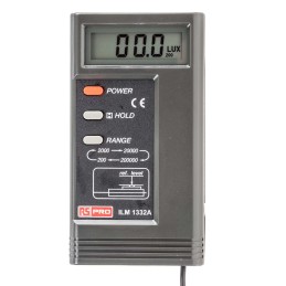 1 pcs - RS PRO ILM1332A Light Meter, 0.01lx to 200000lx, ±3 %, With RS Calibration