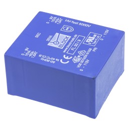 20 pcs - Block 9V ac 2 Output Through Hole PCB Transformer, 30VA
