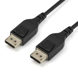 1 pcs - StarTech.com Male DisplayPort to Male DisplayPort, PVC Cable, 8K @ 60 Hz, 2m