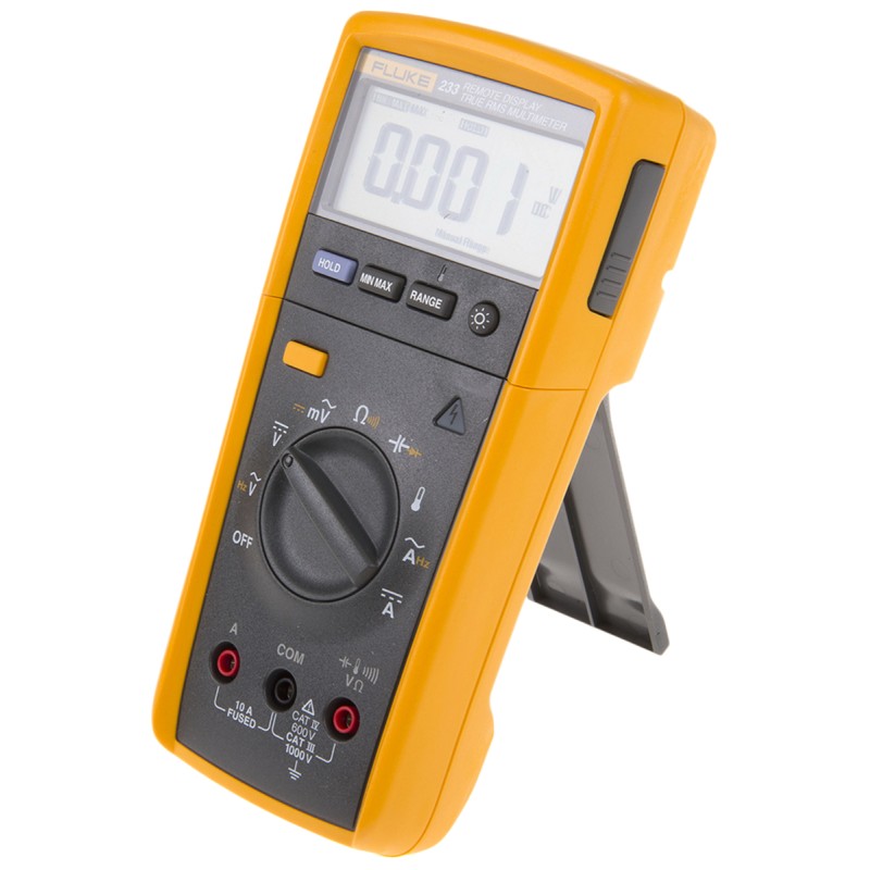 1 pcs - Fluke 233 Handheld Digital Multimeter, True RMS, 10A ac Max, 10A dc Max, 1000V ac Max - UKAS Calibrated