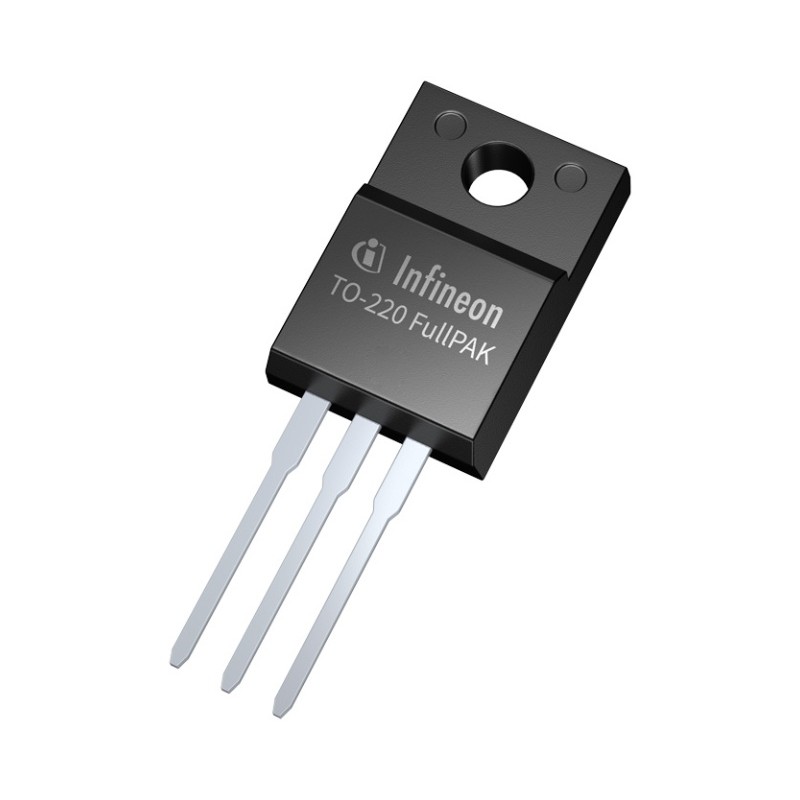50 pcs - N-Channel MOSFET Transistor & Diode, 87 A, 650 V, 3-Pin TO-220 FP Infineon IPA60R125P6XKSA1