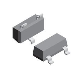 25 pcs - Vishay VCAN33A2-03SHE3-08, Dual-Element Bi-Directional ESD Protection Diode, 150W, 3-Pin SOT-23