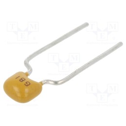 10 pcs x SR PASSIVES - CT40805B681K101F3R - Capacitor: ceramic, 680pF, 100V, X7R, ±10%, THT, 5mm