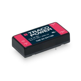 1 pcs - TRACOPOWER THR 20WI Isolated DC-DC Converter, 12V dc/, 9 - 36 V dc Input, 20W, PCB