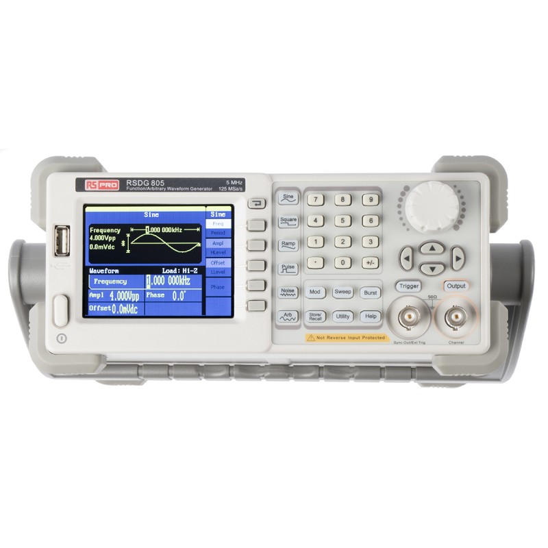 1 pcs - RS PRO Arbitrary Waveform Generator, 5MHz Max, 0 MHz Min