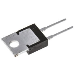 50 pcs - Wolfspeed 600V 10A, SiC Schottky Diode, 2-Pin TO-220 C3D10060A