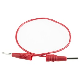 1 pcs - Hirschmann 2 mm Test lead, 6A, 60V dc, Red, 25cm Lead Length