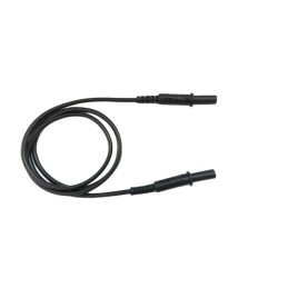 1 pcs - RS PRO Test Leads, 10A, 1000V, Black, 3m Lead Length