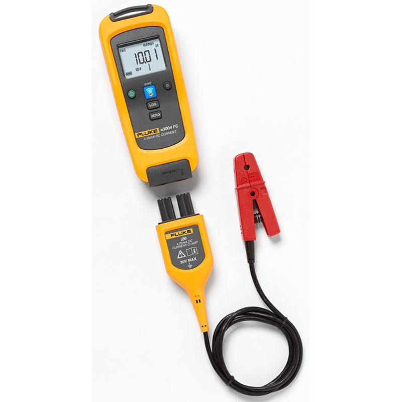 1 pcs - Fluke A3004FC Clamp Meter Wi-Fi, 100mA dc With RS Calibration