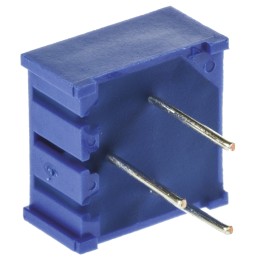 1 pcs - 220kΩ, Through Hole Trimmer Potentiometer 0.5W Top Adjust Bourns, 3386