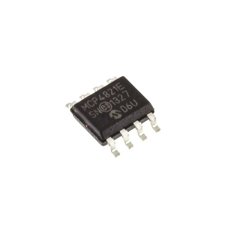 100 pcs - Microchip, DAC 12 bit- ±2%FSR Serial (SPI), 8-Pin SOIC