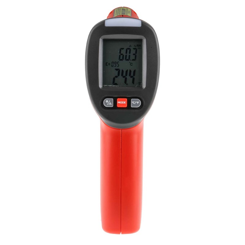 1 pcs - RS PRO RS-8662 IR Thermometer, -50°C Min, +260°C Max, °C and °F Measurements With RS Calibration
