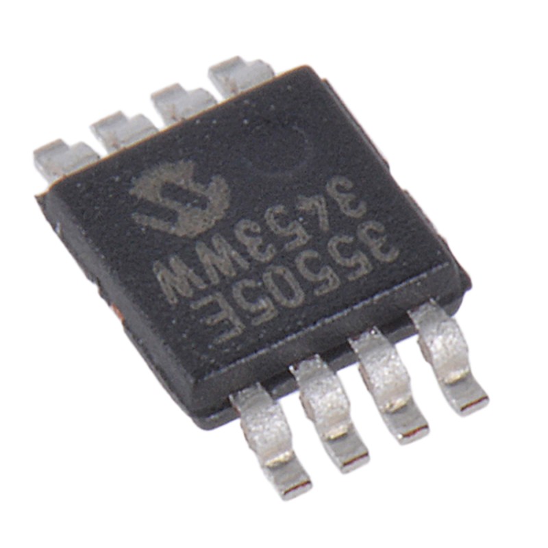100 pcs - Microchip, 22-bit- ADC 0.013ksps, 8-Pin MSOP