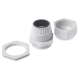 1 pcs - SIB SIB-TEC Series Grey PA 6 Cable Gland, PG36 Thread, 18mm Min, 32mm Max, IP68