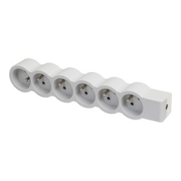 1 pcs - Legrand 6 Socket Type E - French Extension Lead