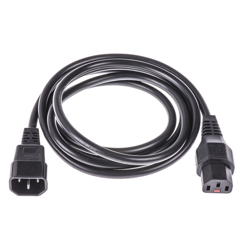 1 pcs - Schaffner IEC C13 Socket to IEC C14 Plug Power Cord