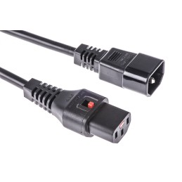 1 pcs - Schaffner IEC C13 Socket to IEC C14 Plug Power Cord