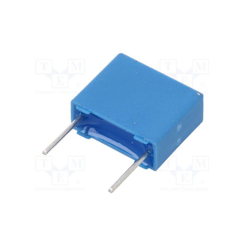 2 pcs x EPCOS - B32520C3104K000 - Capacitor: polyester, 0.1uF, 160VAC, 250VDC, 7.5mm, ±10%, -55÷125°C