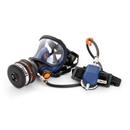 1 pcs - H03 Series Air-Fed Respirator Mask Visor, 1 Filters, EN 14594:2005