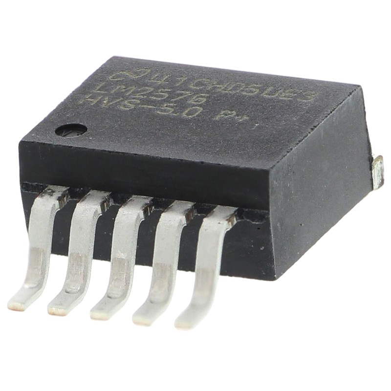 45 pcs - Texas Instruments, LM2576HVS-5.0/NOPB Step-Down Switching Regulator, 1-Channel 3A 5-Pin, D2PAK