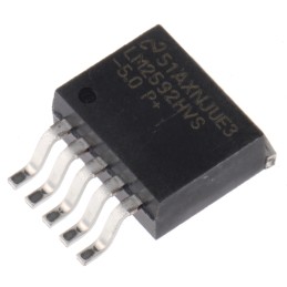 45 pcs - Texas Instruments, LM2592HVS-5.0/NOPB Step-Down Switching Regulator, 1-Channel 2A 5-Pin, D2PAK